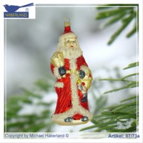 Stor julemand med klokke